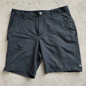 lululemon Men’s Commission Shorts – 9” Inseam – Size 36 – Black